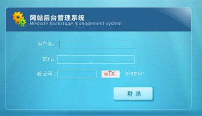 网站后台管理系统