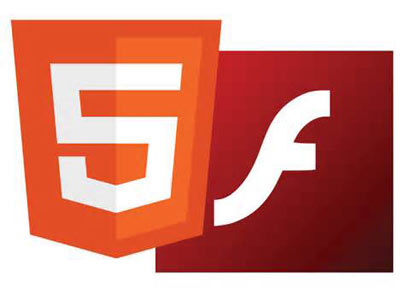 html5,flash